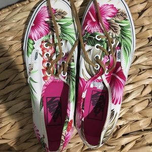 Floral Vans